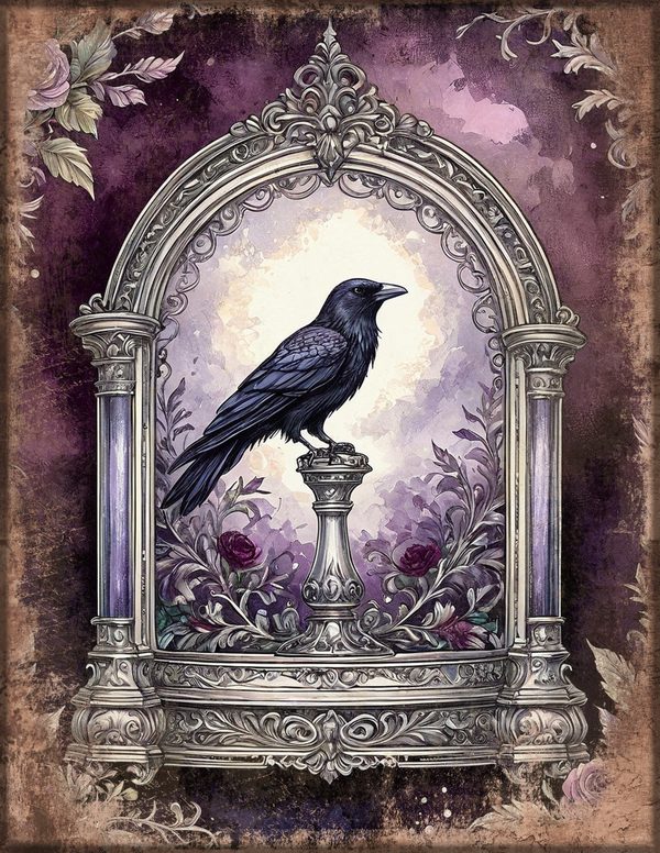 Art Journal and Planner Kit: 150 Printable Pages - RAVEN AND ROSE - Commercial Use — image 18