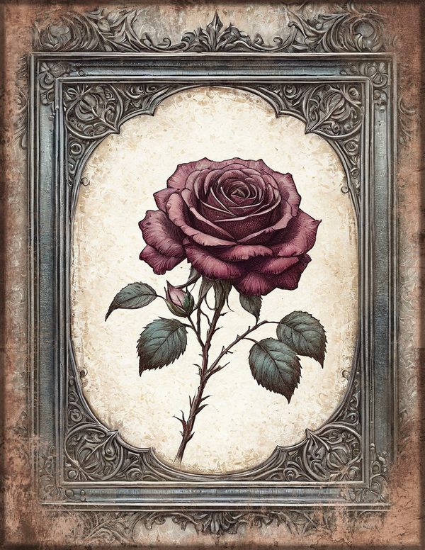 Art Journal and Planner Kit: 150 Printable Pages - RAVEN AND ROSE - Commercial Use — image 26