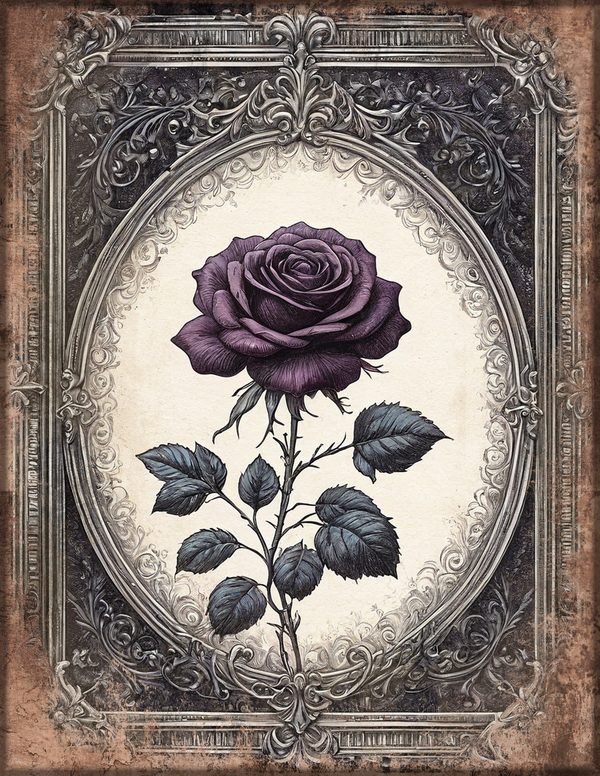 Art Journal and Planner Kit: 150 Printable Pages - RAVEN AND ROSE - Commercial Use — image 29