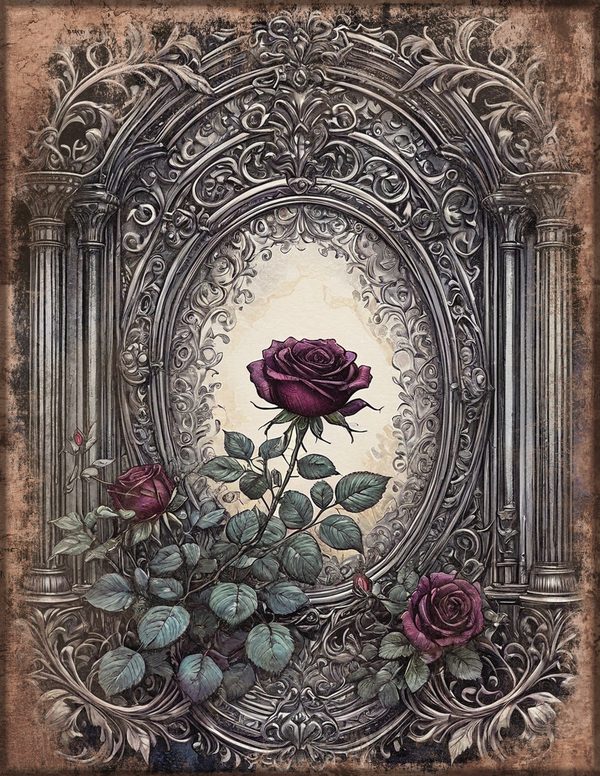 Art Journal and Planner Kit: 150 Printable Pages - RAVEN AND ROSE - Commercial Use — image 35