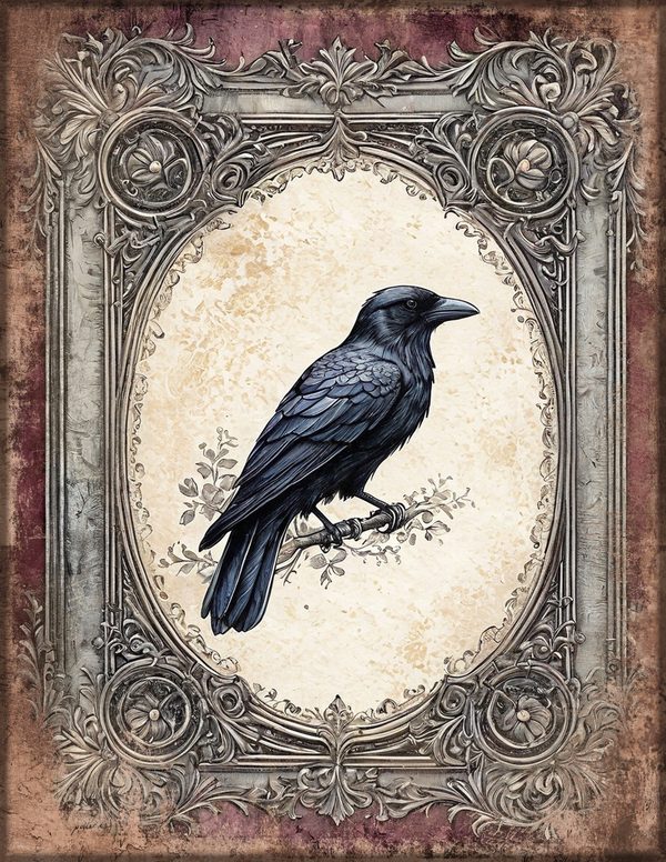 Art Journal and Planner Kit: 150 Printable Pages - RAVEN AND ROSE - Commercial Use — image 37