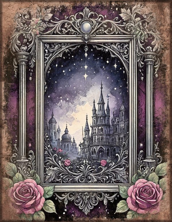 Art Journal and Planner Kit: 150 Printable Pages - RAVEN AND ROSE - Commercial Use — image 39