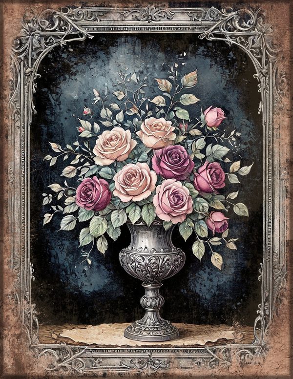 Art Journal and Planner Kit: 150 Printable Pages - RAVEN AND ROSE - Commercial Use — image 42