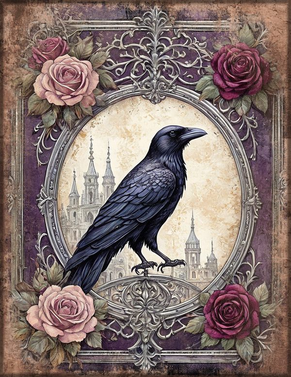 Art Journal and Planner Kit: 150 Printable Pages - RAVEN AND ROSE - Commercial Use — image 52