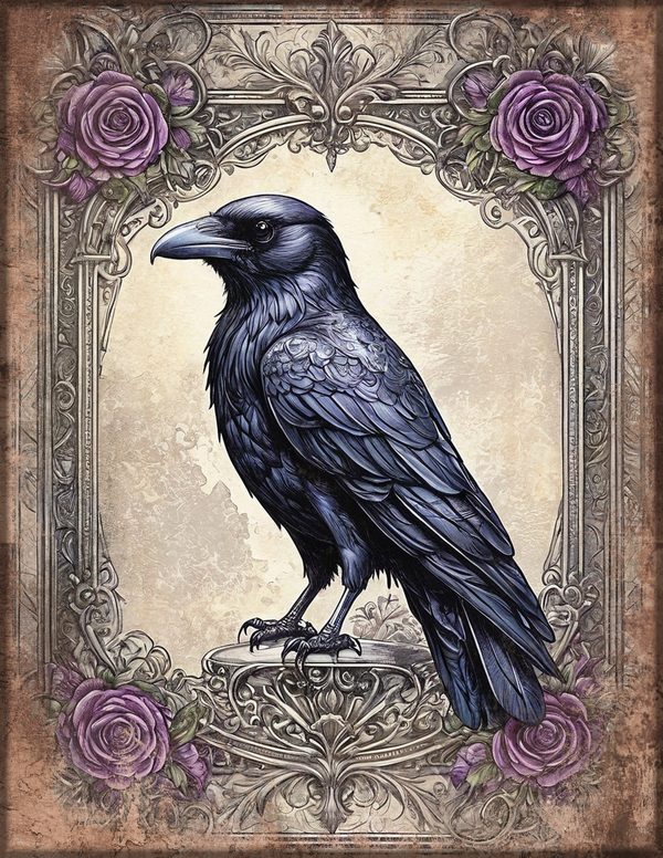 Art Journal and Planner Kit: 150 Printable Pages - RAVEN AND ROSE - Commercial Use — image 53