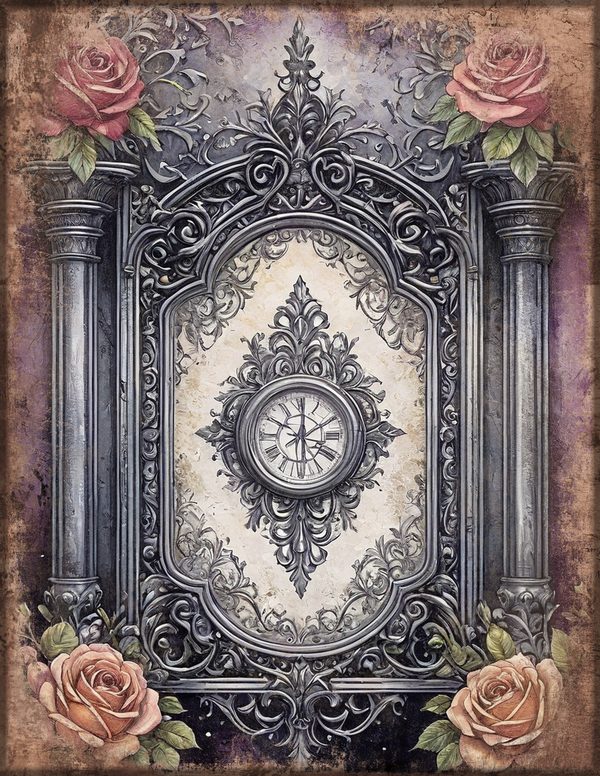 Art Journal and Planner Kit: 150 Printable Pages - RAVEN AND ROSE - Commercial Use — image 56