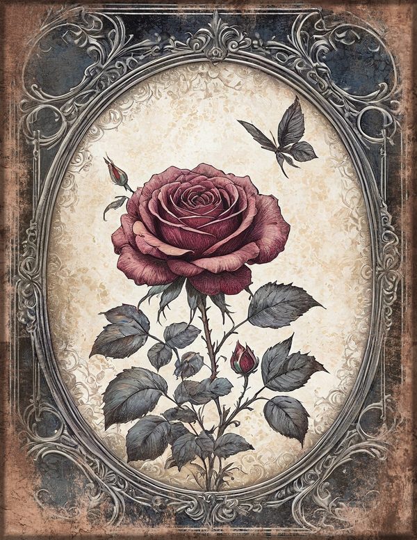 Art Journal and Planner Kit: 150 Printable Pages - RAVEN AND ROSE - Commercial Use — image 57