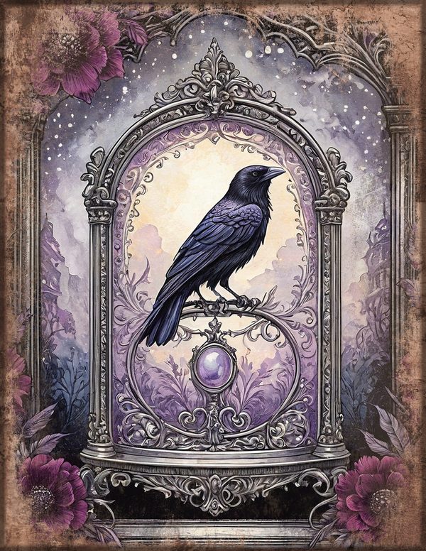 Art Journal and Planner Kit: 150 Printable Pages - RAVEN AND ROSE - Commercial Use — image 64