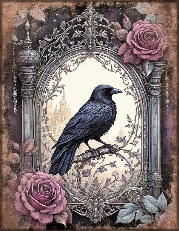 Art Journal and Planner Kit: 150 Printable Pages - RAVEN AND ROSE - Commercial Use — image 67