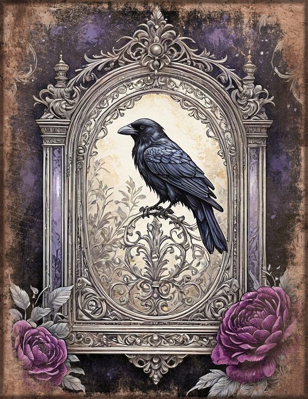 Art Journal and Planner Kit: 150 Printable Pages - RAVEN AND ROSE - Commercial Use — image 68