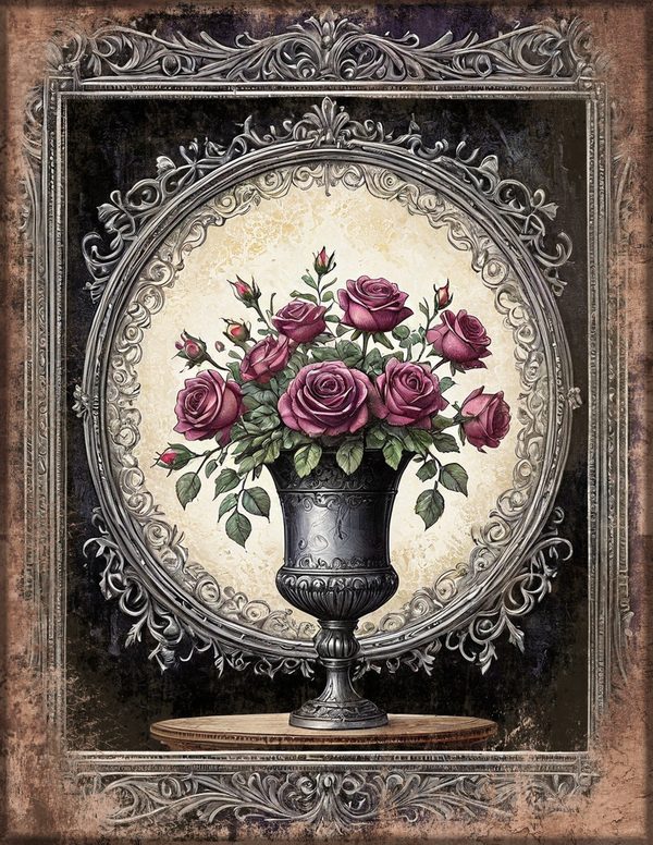 Art Journal and Planner Kit: 150 Printable Pages - RAVEN AND ROSE - Commercial Use — image 70