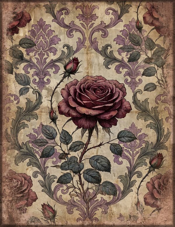 Art Journal and Planner Kit: 150 Printable Pages - RAVEN AND ROSE - Commercial Use — image 72