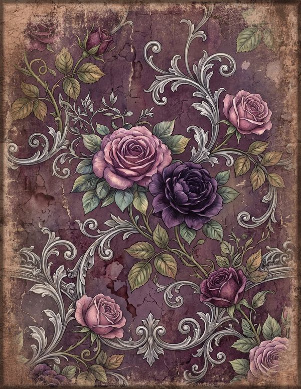 Art Journal and Planner Kit: 150 Printable Pages - RAVEN AND ROSE - Commercial Use — image 73