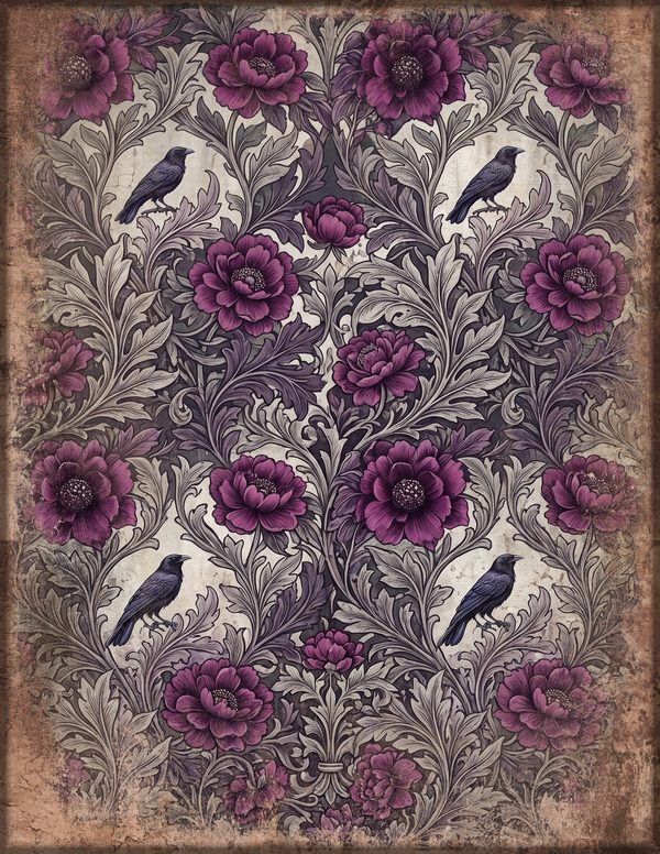 Art Journal and Planner Kit: 150 Printable Pages - RAVEN AND ROSE - Commercial Use — image 79
