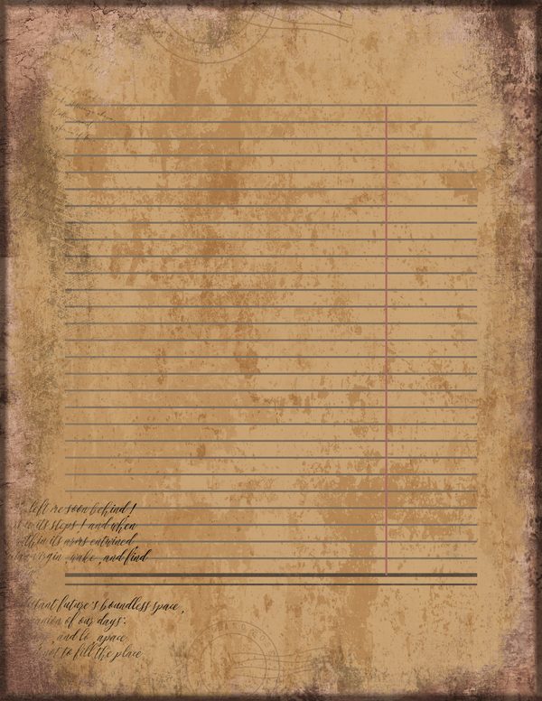 Art Journal and Planner Kit: 150 Printable Pages - RAVEN AND ROSE - Commercial Use — image 115