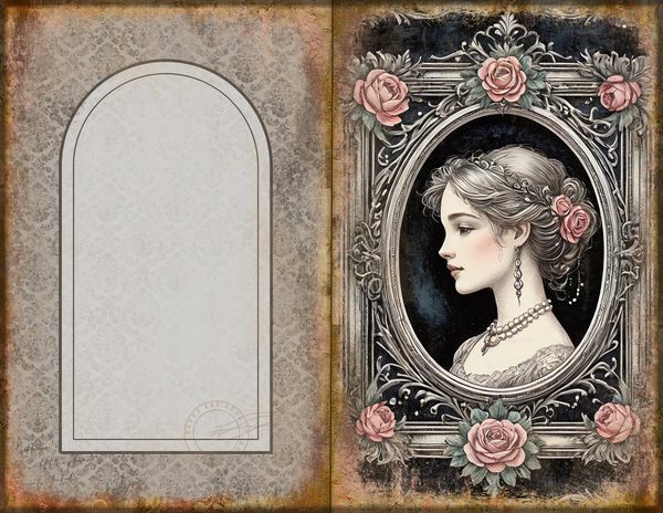 Journal Spreads: 75 Open Book Planner Pages - RAVEN AND ROSE - Commercial Use — image 29