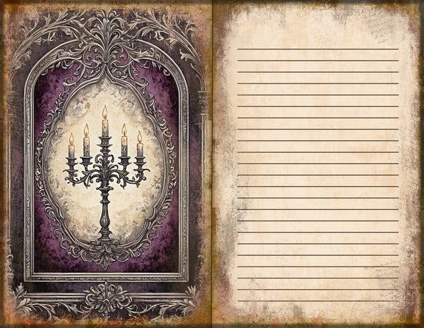 Journal Spreads: 75 Open Book Planner Pages - RAVEN AND ROSE - Commercial Use — image 41