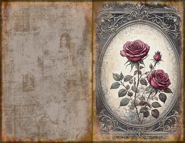 Journal Spreads: 75 Open Book Planner Pages - RAVEN AND ROSE - Commercial Use — image 54