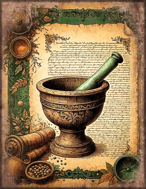 Junk Journal Pages: 150 Printable Sheets - Gothic Apothecary - Commercial Use — image 11