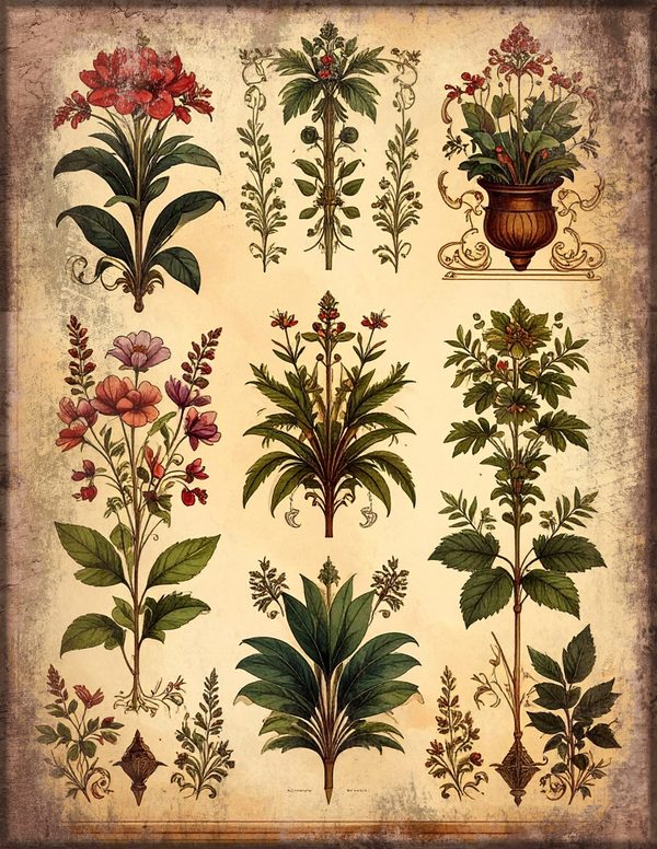 Junk Journal Pages: 150 Printable Sheets - Gothic Apothecary - Commercial Use — image 15