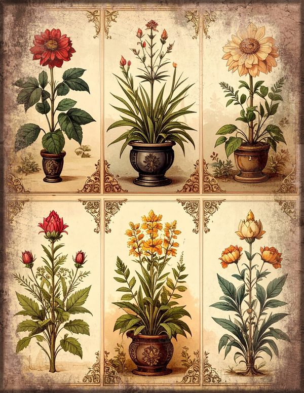 Junk Journal Pages: 150 Printable Sheets - Gothic Apothecary - Commercial Use — image 28