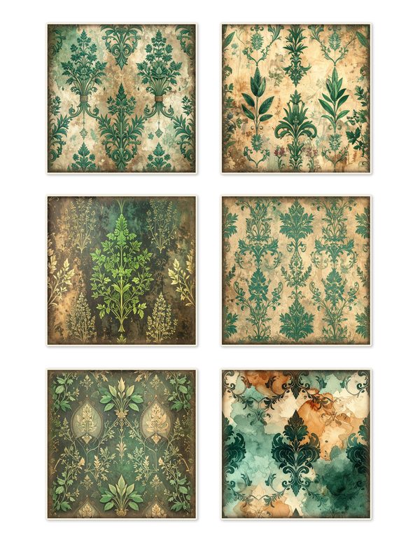 Ephemera Kit: 79 Printable Cards, Tags and Word Strips - Gothic Apothecary - Commercial Use — image 11