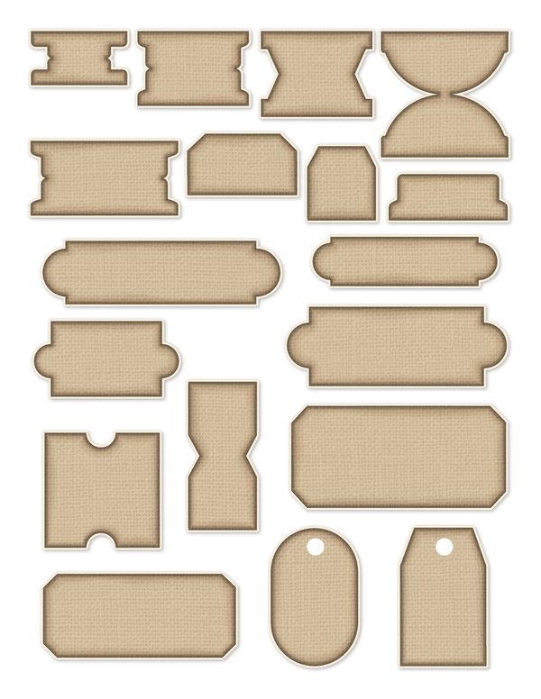 Ephemera Kit: 79 Printable Cards, Tags and Word Strips - Gothic Apothecary - Commercial Use — image 66
