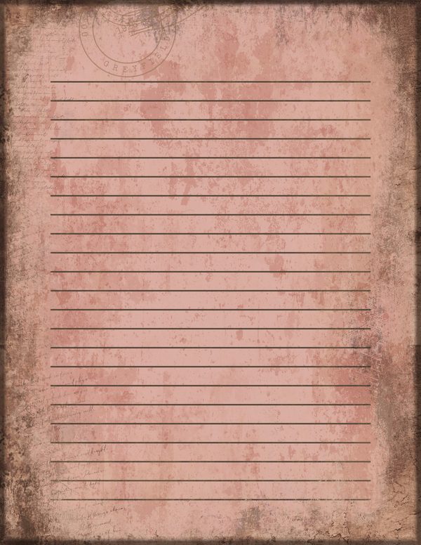 Journal Writing Pages: 50 Lined Frames and Textures - Gothic Apothecary - Commercial Use — image 6