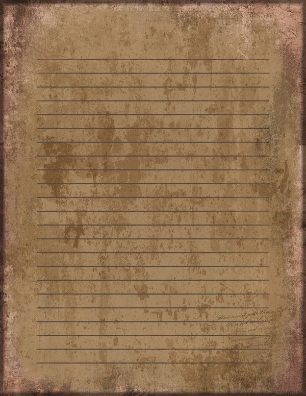 Journal Writing Pages: 50 Lined Frames and Textures - Gothic Apothecary - Commercial Use — image 16