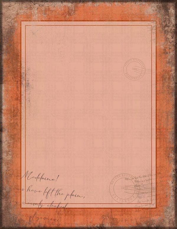 Journal Writing Pages: 50 Lined Frames and Textures - Gothic Apothecary - Commercial Use — image 29