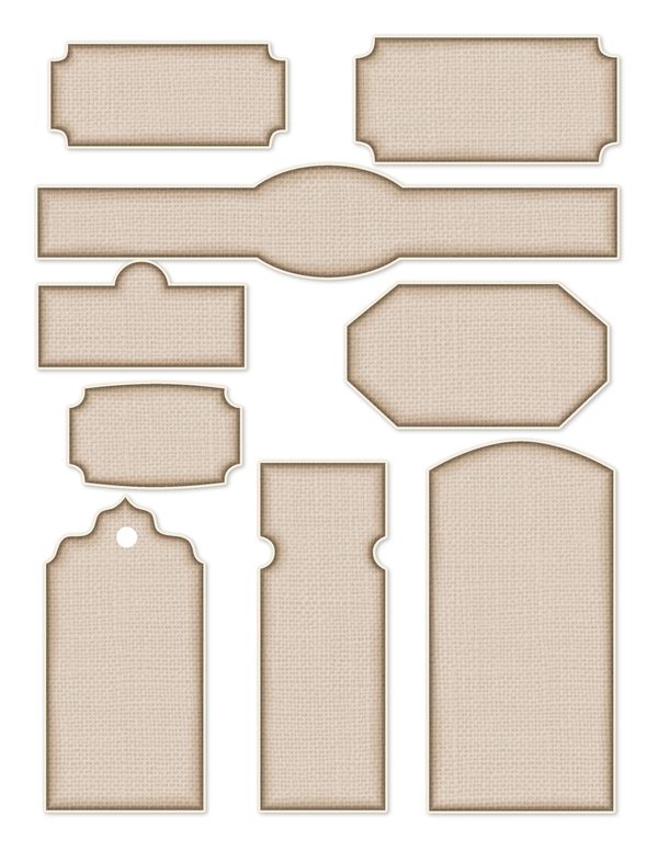 Ephemera Kit: 78 Printable Cards, Tags and Word Strips - Memento Mori - Commercial Use — image 66