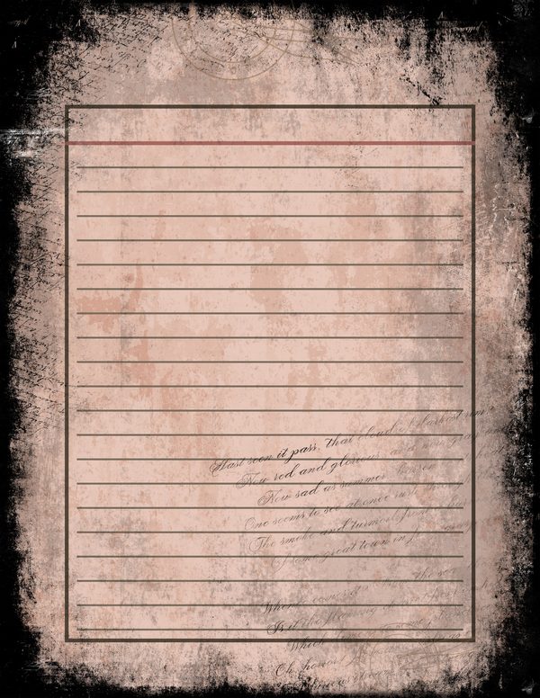 Junk Journal Pages: 150 Printable Sheets - Memento Mori - Commercial Use — image 104