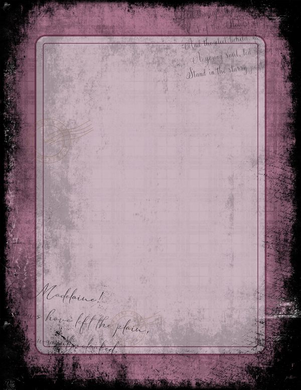Journal Writing Pages: 50 Lined Frames and Textures - Memento Mori - Commercial Use — image 24