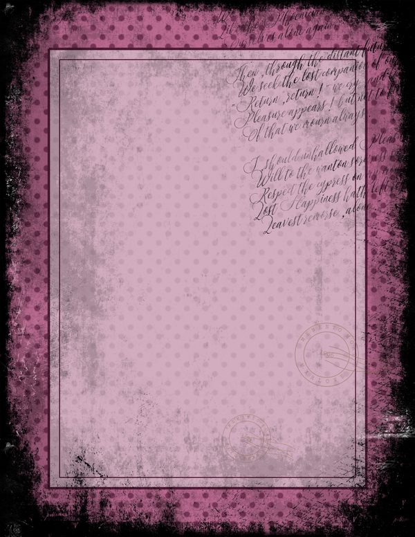 Journal Writing Pages: 50 Lined Frames and Textures - Memento Mori - Commercial Use — image 30