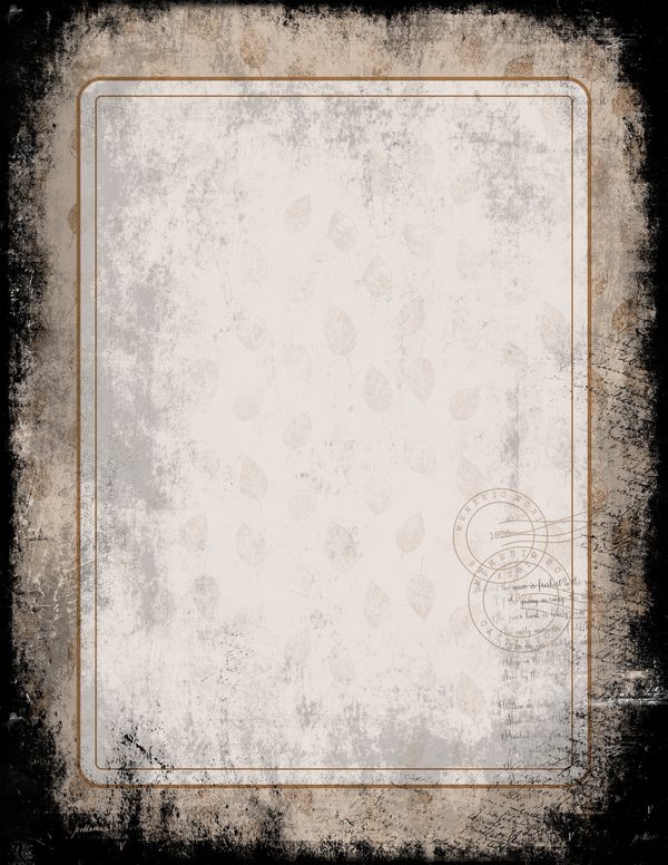 Journal Writing Pages: 50 Lined Frames and Textures - Memento Mori - Commercial Use — image 37
