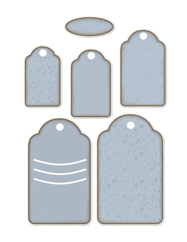 Ephemera Kit: 83 Printable Cards, Tags and Word Strips - Gothic Bestiary - Commercial Use — image 27