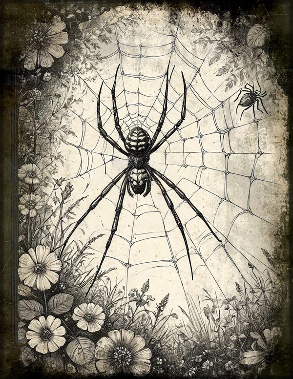 Junk Journal Pages: 150 Printable Sheets - Gothic Bestiary - Commercial Use — image 4