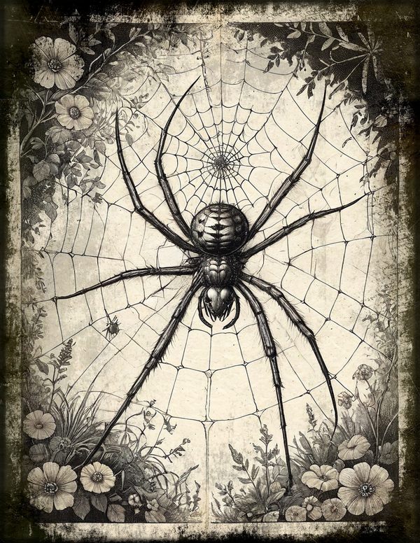 Junk Journal Pages: 150 Printable Sheets - Gothic Bestiary - Commercial Use — image 7