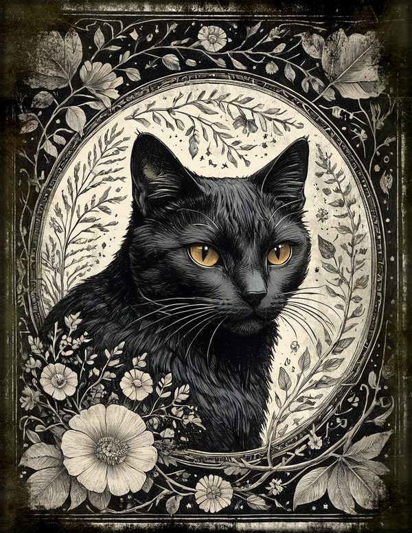 Junk Journal Pages: 150 Printable Sheets - Gothic Bestiary - Commercial Use — image 28