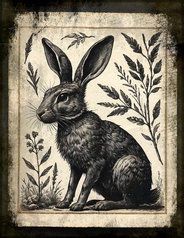 Junk Journal Pages: 150 Printable Sheets - Gothic Bestiary - Commercial Use — image 31
