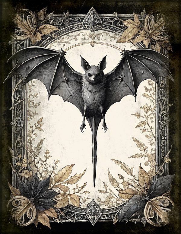 Junk Journal Pages: 150 Printable Sheets - Gothic Bestiary - Commercial Use — image 35