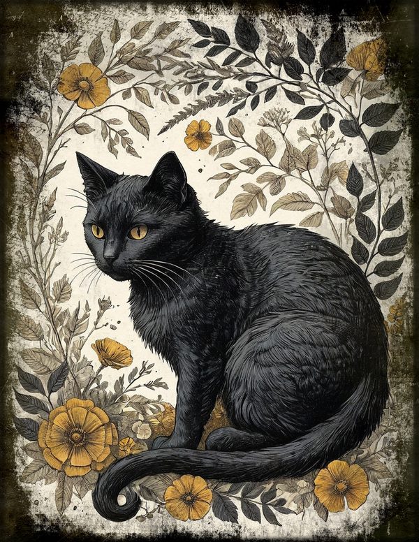 Junk Journal Pages: 150 Printable Sheets - Gothic Bestiary - Commercial Use — image 40