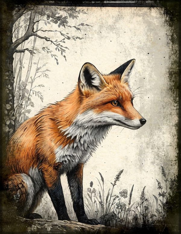 Junk Journal Pages: 150 Printable Sheets - Gothic Bestiary - Commercial Use — image 42