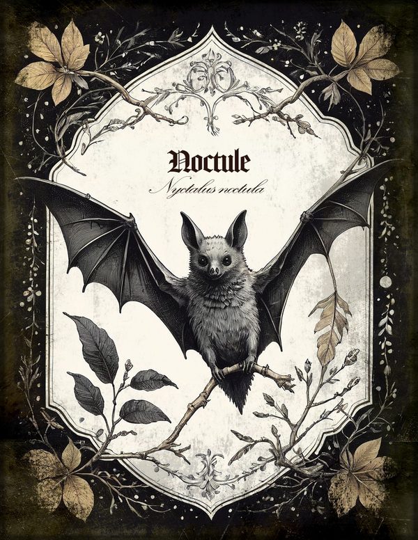 Junk Journal Pages: 150 Printable Sheets - Gothic Bestiary - Commercial Use — image 46