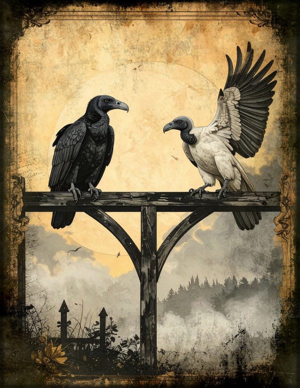 Junk Journal Pages: 150 Printable Sheets - Gothic Bestiary - Commercial Use — image 58