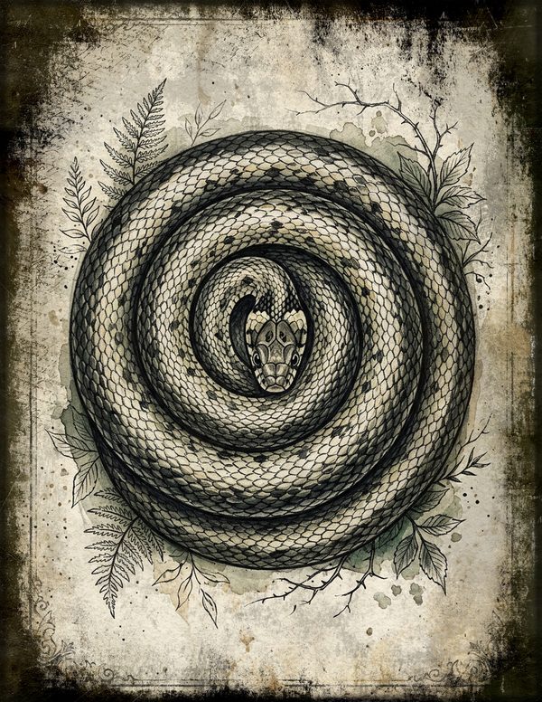Junk Journal Pages: 150 Printable Sheets - Gothic Bestiary - Commercial Use — image 60