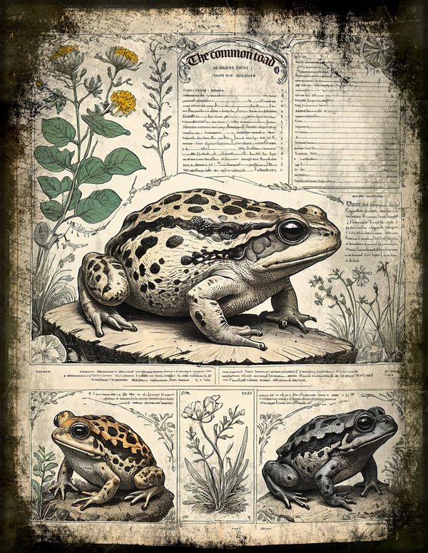 Junk Journal Pages: 150 Printable Sheets - Gothic Bestiary - Commercial Use — image 68