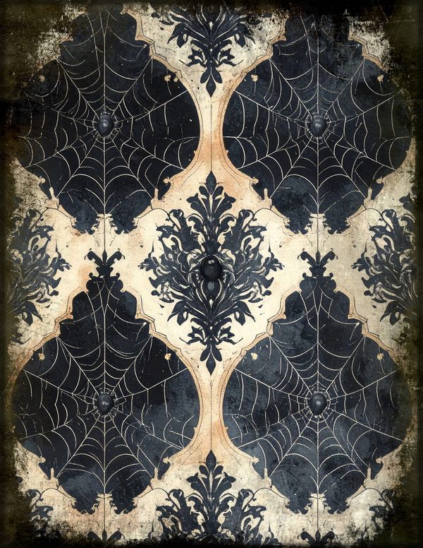 Junk Journal Pages: 150 Printable Sheets - Gothic Bestiary - Commercial Use — image 74