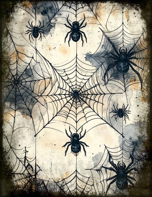 Junk Journal Pages: 150 Printable Sheets - Gothic Bestiary - Commercial Use — image 75