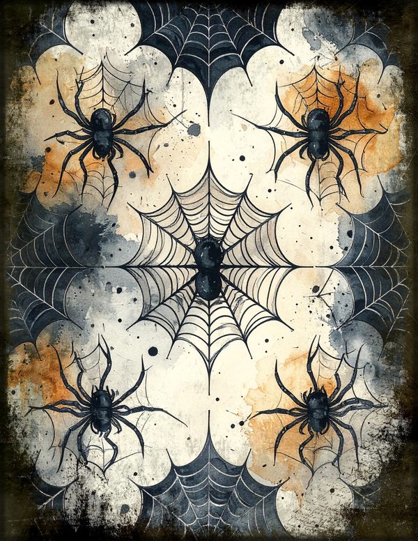 Junk Journal Pages: 150 Printable Sheets - Gothic Bestiary - Commercial Use — image 79